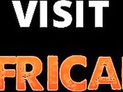 Sneaky African Ex-Girlfriend Filming Sextape in Bathroom