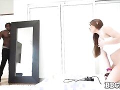 Model Mackenzie Moss won't leave 'till Multiple Creampie