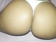 Celebrating Thanksgiving Day, my neighbor breaks my ass full of oil with his huge black cock