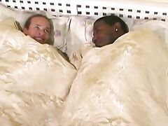 gay black couple fucks a white guy