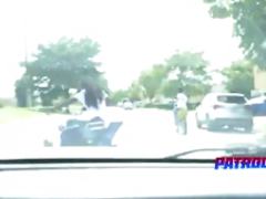 Hot girls drilled by horny stranger