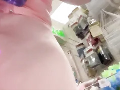 Using my Clit Sucker & Flashing at Dollar Tree