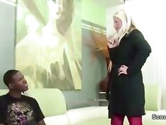 13Inch Ghetto Monster Cock fucks Blonde Teenage anus in Casting