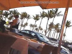 Candid voyeur incredible dark butt huge booty thick