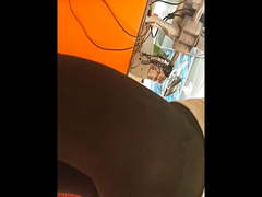 Black Leggings,Ass at the Airport