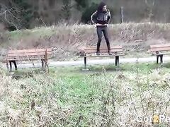 Public Pissing On The Way Home From School