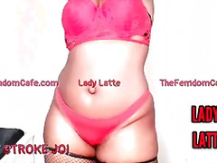 Stroke Your Hard Cock for Thick Ebony Domme with Fat Ass and Big Tits JOI Femdom POV