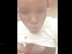 Public Ghetto Walk Exposing Tits