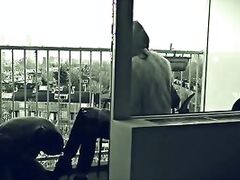 Mistress Shoes Slave licking her High Heels - Mistress Kym