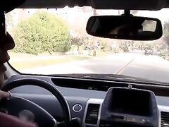 Loni Legend sucks cock in car