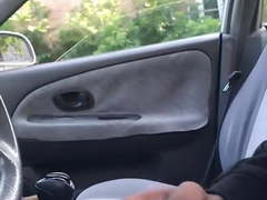 Fat teen sees a cock flasher