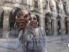 Picking Up an Ebony Milf in need for cash