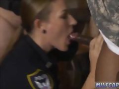 Stunning blonde teen anal and red lipstick milf Fake Soldier Gets Used as