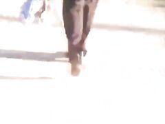 Huge butt milfs in dark pants