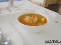 Banging perfect ebony girlfriend from behind