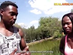 African ex-girlfriend homemade sex tape