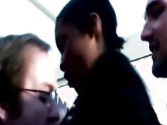 Pervs seduce African waitress in public