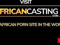 Native African Girl Looking for a Job took a White Dick Doggystyle