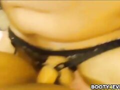 Ebony lesbians with strapon