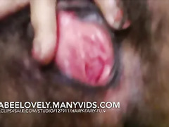 Oyabeelovely Makes her Hairy Pussy Cum Dildo and Vibrator