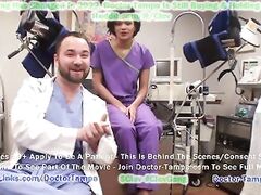 Become Doctor Tampa, Strip Search Smuggler Jackie Banes Who's Trying To Conceal Illicit Substances Inside Of Her Vagina!